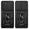 Hurtel Hybrid Armor Camshield puzdro pre Samsung Galaxy A14 - modré