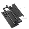 Hurtel Hybrid Armor puzdro pre Apple iPhone 15 Pro - čierne