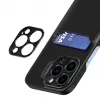 HURTEL iLike Apple iPhone 14 kožené puzdro Stand Case s priehradkou na karty a stojanom čierne