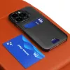 HURTEL iLike Apple iPhone 14 kožené puzdro Stand Case s priehradkou na karty a stojanom čierne