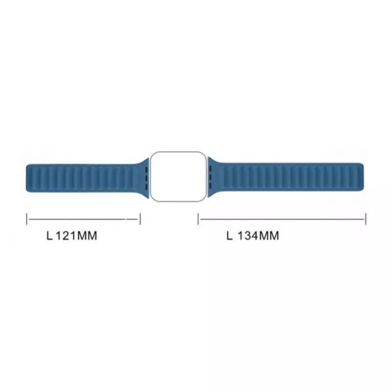 Hurtel magnetický náramok s remienkom pre Apple Watch 38/40mm - čierny