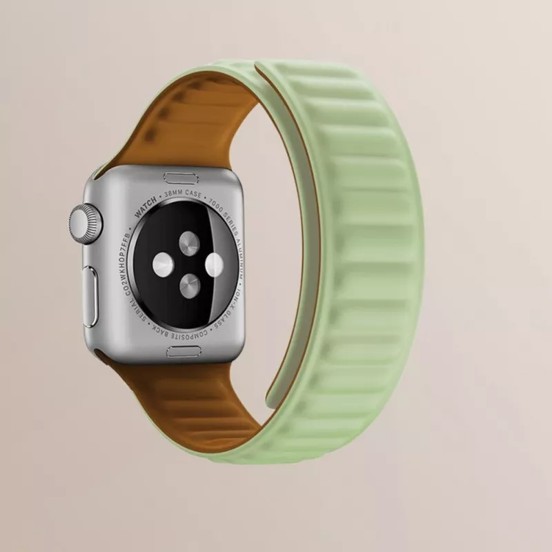 Hurtel magnetický náramok s remienkom pre Apple Watch 38/40mm - čierny
