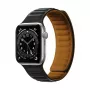 Hurtel magnetický náramok s remienkom pre Apple Watch 38/40mm - čierny