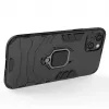 Hurtel Ring Armor puzdro pre iPhone 14 Plus, pancierové puzdro s magnetickým držiakom, krúžok, čierna