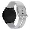 Hurtel Silicone Strap TYS Band pre Samsung Galaxy Watch 40 / 41 / 42 / 43 / 44 mm - sivé