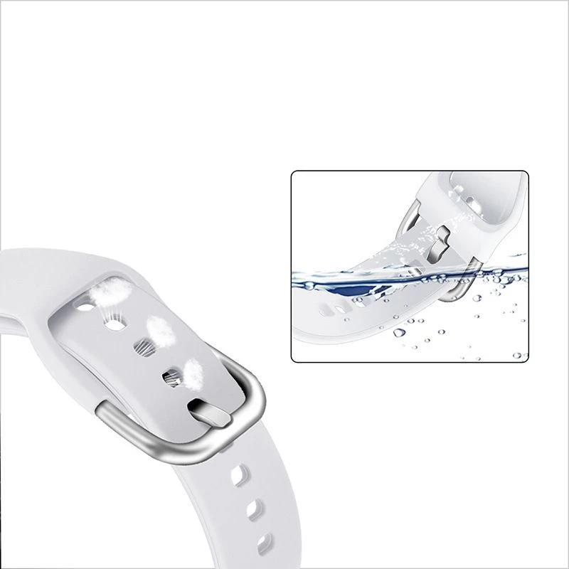 Hurtel Silicone Strap TYS Band pre Samsung Galaxy Watch 40 / 41 / 42 / 43 / 44 mm - sivé