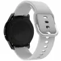 Hurtel Silicone Strap TYS Band pre Samsung Galaxy Watch 40 / 41 / 42 / 43 / 44 mm - sivé