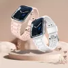 Hurtel Strap Triple Protection pre Apple Watch 42/44/45/49 mm náramok - priehľadný