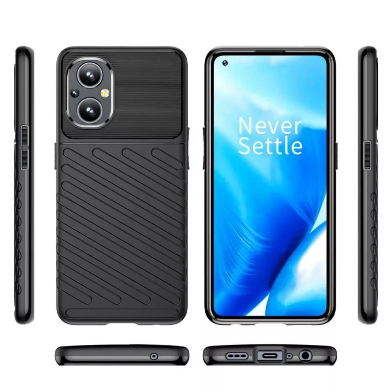 Hurtel Thunder Case Flexible Armored Cover pre OnePlus Nord N20 5G čierne