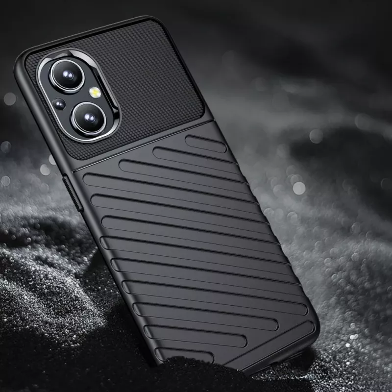 Hurtel Thunder Case Flexible Armored Cover pre OnePlus Nord N20 5G čierne