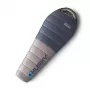 Husky DOPY páperový spací vak -25°C, 85x220 cm, 1,69 kg, modrý/sivý