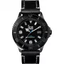 ICE MAN VT.BK.B.L.13 (44mm) quartz náramkové hodinky analógové čierne silikónový remienok