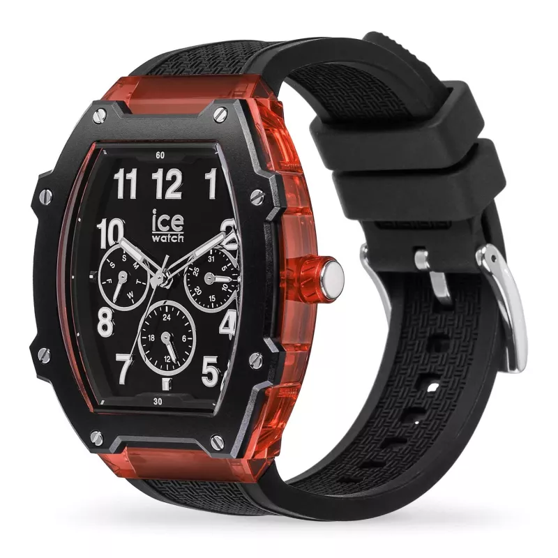 ICE WATCH ICE Man 23316 40mm ružové silikónové quartz hodinky