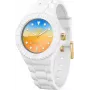 ICE dámske hodinky 020391 (40 mm) – ružový silikónový remienok, analógový quartz