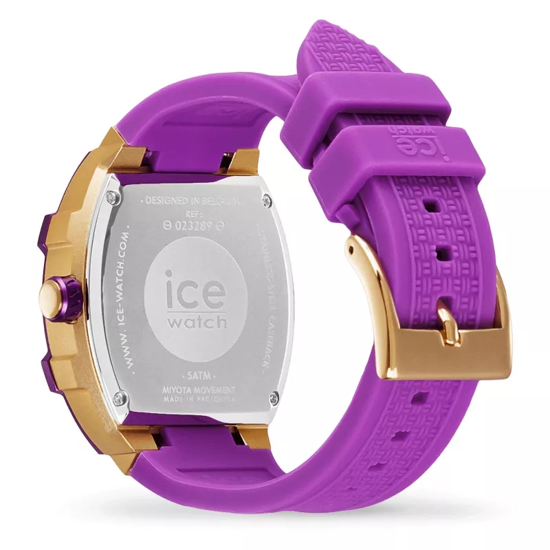 ICE dámske hodinky 23289 (35 mm) - ružový silikón - quartz analog - 10 ATM vodotesné