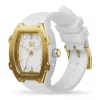 ICE dámske hodinky 23318 (36mm) – ružový silikónový remienok, analógový quartz, vodotesné 10 ATM
