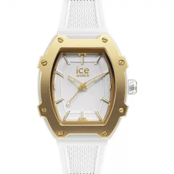 ICE dámske hodinky 23318 (36mm) – ružový silikónový remienok, analógový quartz, vodotesné 10 ATM