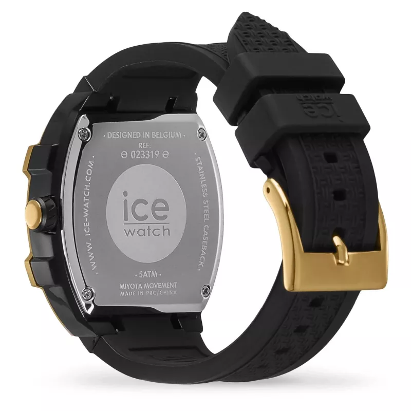 ICE dámske hodinky 23319 (36mm) – ružový silikónový remienok, analógový quartz, vodotesné 10 ATM
