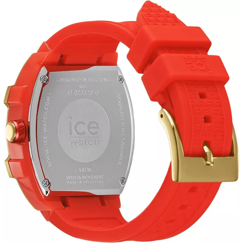 ICE dámske hodinky 23320 (36mm) – ružový silikónový remienok, analógový quartz