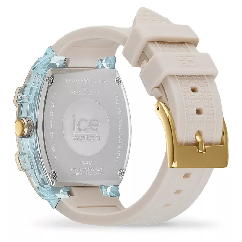 ICE dámske hodinky 23321 ružové 36 mm quartz analógové silikónový náramok 10 ATM