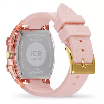 ICE dámske hodinky 23322 (36 mm) ružový silikónový remienok quartz
