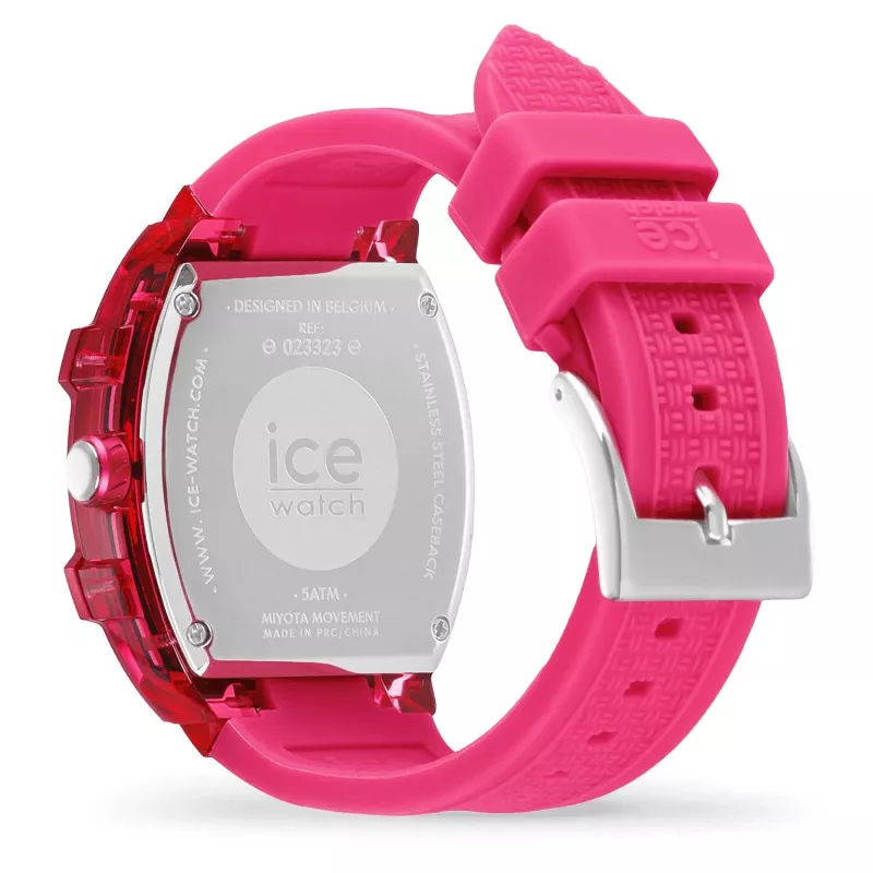 ICE dámske hodinky 23323 36mm ružový silikónový remienok quartz