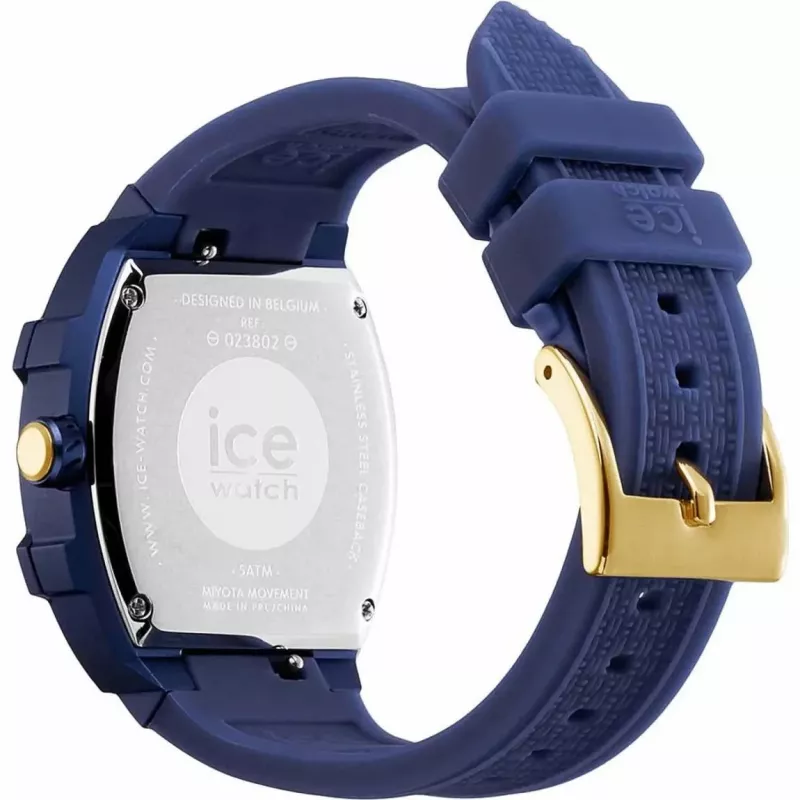 ICE dámske analógové quartzové hodinky 23802 (45mm) – biely silikónový remienok