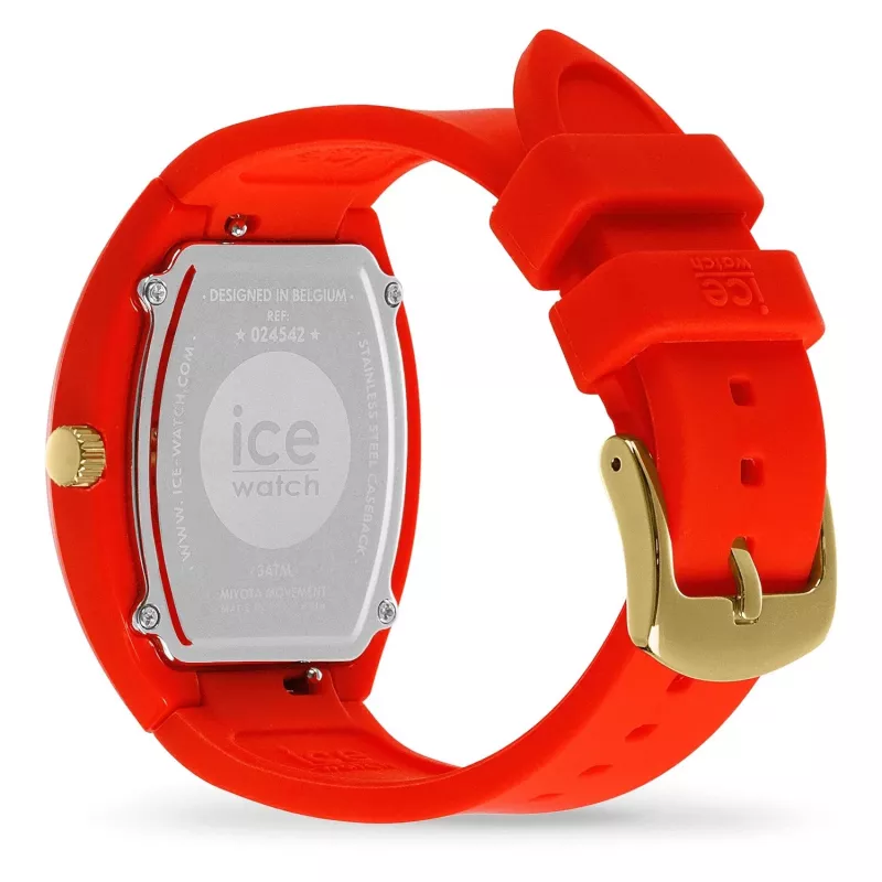 ICE dámske hodinky 24542 (45mm) – biely silikónový remienok, quartzový strojček