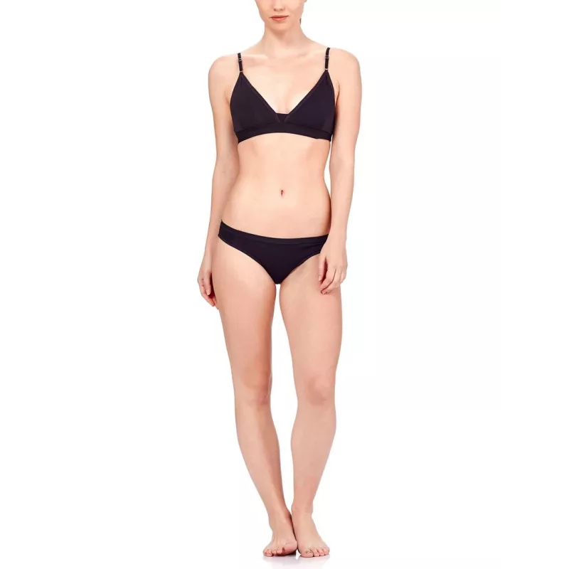 Icebreaker Pánske 103164001 Merino Wool Bikini nohavičky Čierna
