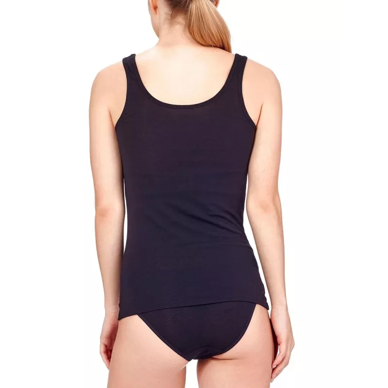 Icebreaker dámske tielko Siren Tanktop - čierna, veľkosť M