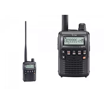 ICOM IC-R6 širokopásmový ručný prijímač 0.100-1309.995 MHz AM/FM/WFM 1300 pamäťových kanálov