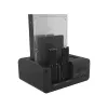 Icy Box Club Case 2925 4-bay dokovacia stanica – 2x M.2 NVMe a 2x 2.5/3.5 SATA HDD/SSD, USB 3.2 Gen 2 (10 Gbps)