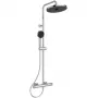 Ideal Standard Ceratherm T25+ termostatický sprchový systém s hlavovou sprchou 260mm a ručnou sprchou 100mm, chróm