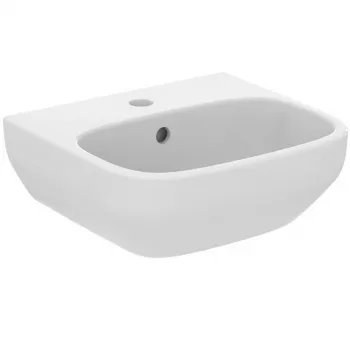 Ideal Standard i.life B Nástenné umývadlo 40cm biela lesklá 1 otvor na batériu