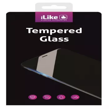iLike 2.5D Black Frame Full Glue Temperované sklo Ochranné sklo displeja pre Xiaomi Redmi 9A