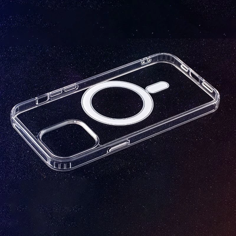 iLike Anti Shock 1,5 mm Mag Case pre Samsung Galaxy A17 4G / A17 5G transparentné Big Hole