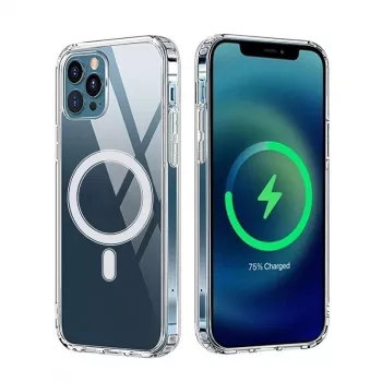 iLike Anti Shock 1,5 mm Mag Case pre Samsung Galaxy A17 4G / A17 5G transparentné Big Hole