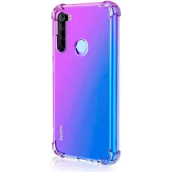 iLike anti-shock zadné puzdro pre Xiaomi Redmi Note 8 / Redmi Note 8 2021, 0,5 mm, transparentná
