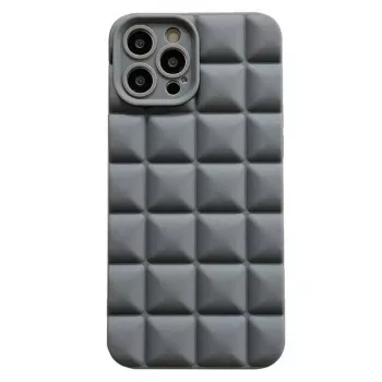 iLike Apple 3D Cube puzdro pre iPhone 14 6,1 palca - čierne