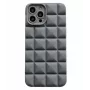 iLike Apple 3D Cube puzdro pre iPhone 14 6,1 palca - čierne