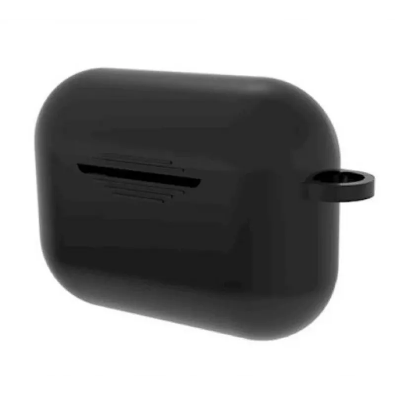 iLike Apple AirPods 3 s puzdrom s háčikom čierne