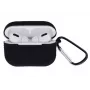 iLike Apple AirPods 3 s puzdrom s háčikom čierne