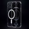 iLike Apple kryt pre iPhone 16 Pro Clear Mag Cover (STR) kompatibilný s MagSafe priehľadný