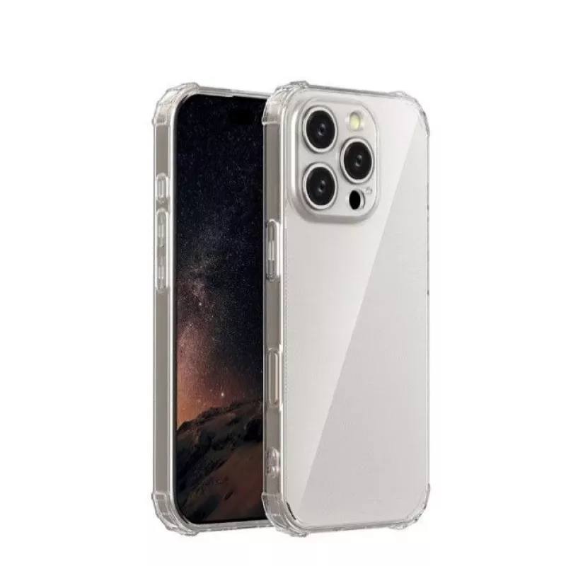 iLike Apple iPhone 12 / 12 Pro 6,1 palca Anti-Schock 1,5mm puzdro priehľadné