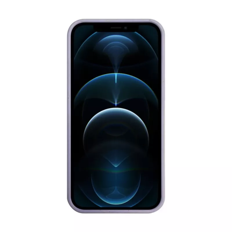 iLike Apple iPhone 12 / 12 Pro silikónové puzdro Eco Print dizajn kvet