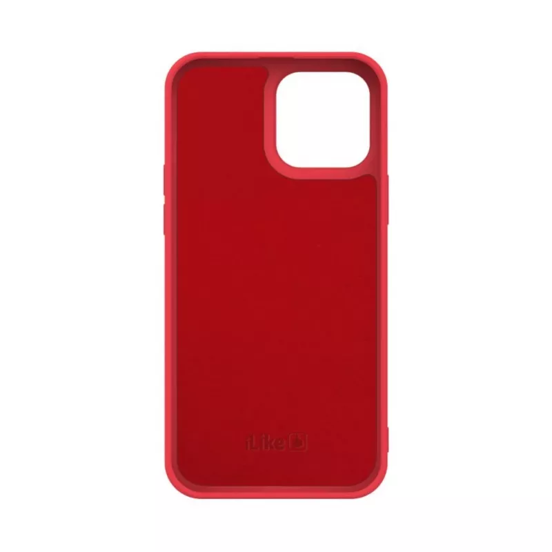 iLike Apple iPhone 13 Pro Max Nano Silicone Case červená