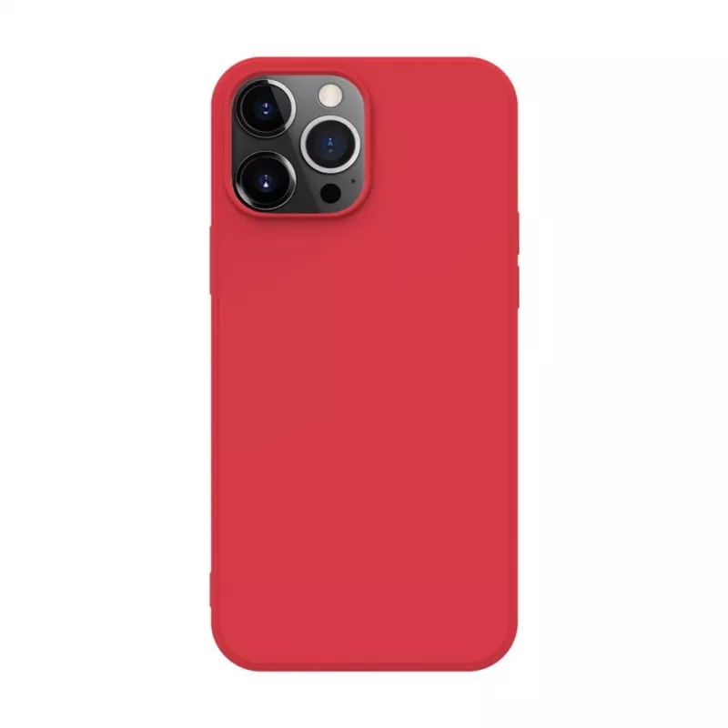 iLike Apple iPhone 13 Pro Max Nano Silicone Case červená