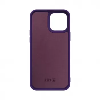 iLike Apple iPhone 14 Pro Max nano silikónové puzdro tmavofialová