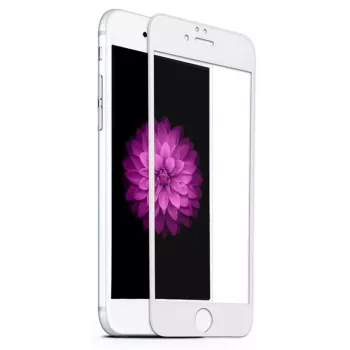 iLike Apple iPhone 6/6S 2.5D bieleho rámu Full Glue tvrdené sklo ochranná fólia displeja