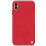 iLike Apple iPhone X/XS Textured Hard Case červené